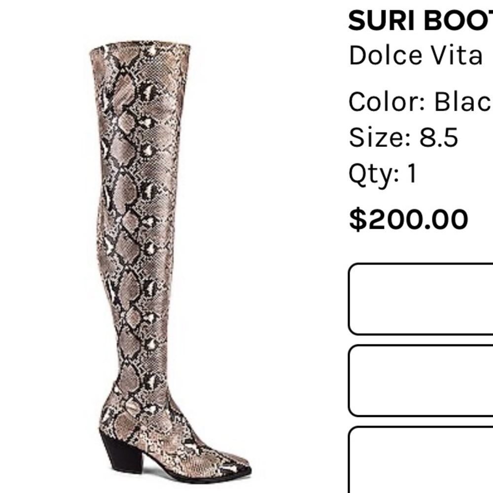 Dolce Vita suri boot size 8.5 lightly worn